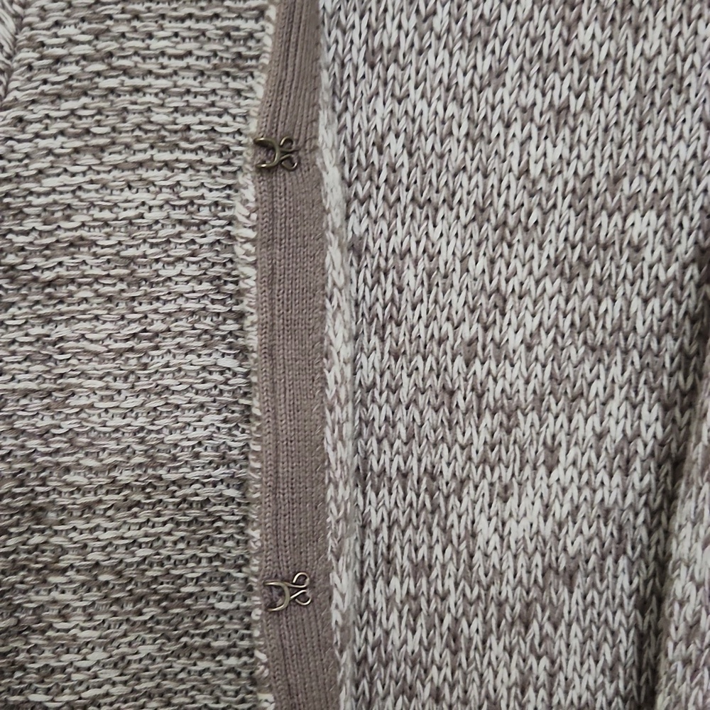 LOFT Sweater Blazer Size Small Knit Pockets 100%Cotton Career Contemporary - Picture 8 of 11
